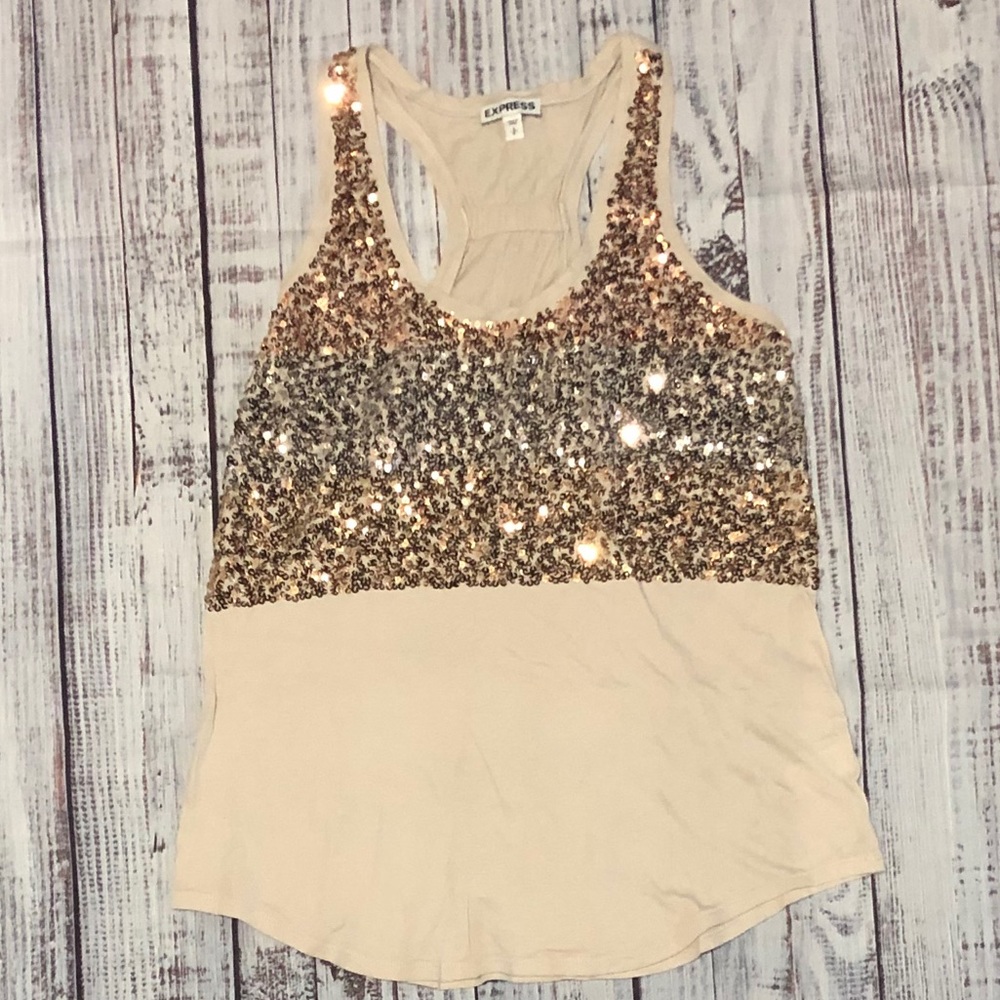 *LAST CHANCE* Express Sequin Racerback Tank